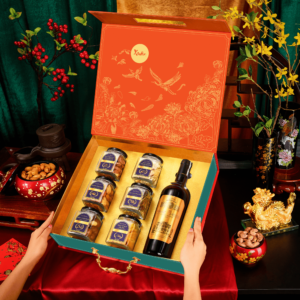 Cúc Hạc Cam (6 Hũ, Rượu vang Pháp Frank Sauzee) 2