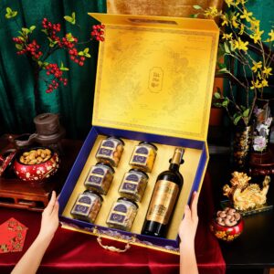 Kim Ấn Hoàng Gia (Vàng, Rượu vang Pháp Frank Sauzee) 2