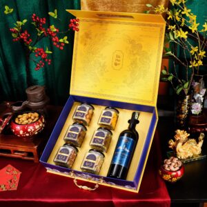 Kim Ấn Hoàng Gia (Vàng, Rượu vang đỏ cao cấp Boyce Avenu) 2